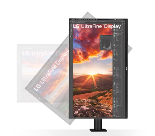 Монитор, LG 32UN880K-B, 31.5' UltraFine Ergo 4K, IPS AG, DCI-P3 95%, 5ms, 350 cd/m2, 1000:1, 3840x2160, HDR 10, USB Type-C 60W, USB, HDMI, DisplayPort, AMD FreeSync, Speaker 5Wx2, LG Switch, Reader Mode, Tilt/Height/Swivel/Pivot/ Extend/Retract, Black, 2008806096227862 05 