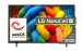 Телевизор, LG 50NANO80A3B, 50' 4K HDR Smart Nano Cell TV, 3840x2160, DVB-T2/C/S2, AI Alpha 7, HDR 10 PRO, webOS 25, ThinQ AI, VRR, ALLM, HGiG, WiFi, Clear Voice, AI Upscaling, Bluetooth, Hdmi e-ARC , CI, LAN, AirPlay2, Chromecast, 2 Pole stand, Black, 2008806096352823 07 