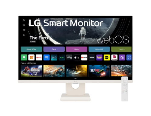 LG 27U511SA-W 27' IPS Smart webOS23 Monitor White, 2008806096390788 02 