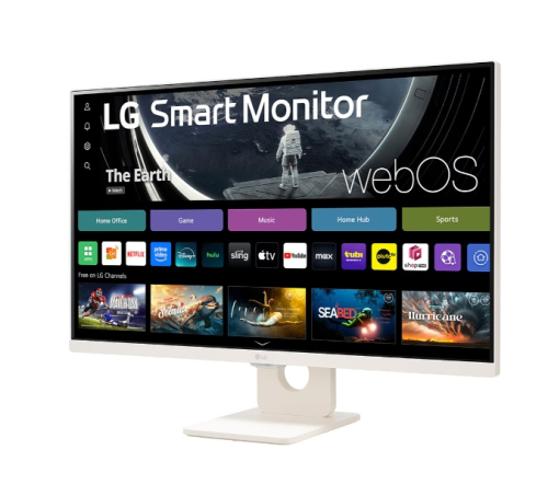 LG 27U511SA-W 27' IPS Smart webOS23 Monitor White, 2008806096390788 03 