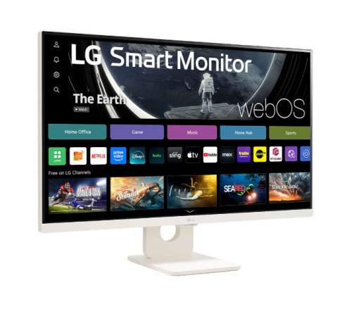 LG 27U511SA-W 27' IPS Smart webOS23 Monitor White, 2008806096390788 04 