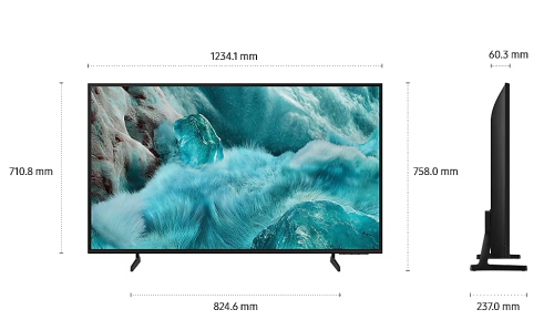 Смарт телевизор Samsung QLED 55Q7F, 55' QLED 4K UHD, 2008806097118565 04 