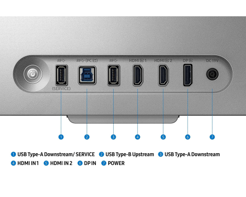 Геймърски монитор Samsung Odyssey 3D G6 G90XF 27' IPS 4K UHD, 2008806097170631 06 