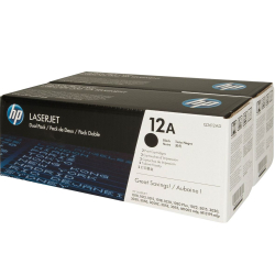 HP Toner Q2612AD Black Original 2x2k