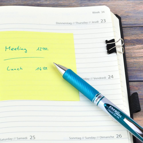 Ролер Pentel Energel BL77 0.7 мм св.син, 1000000000026815 03 