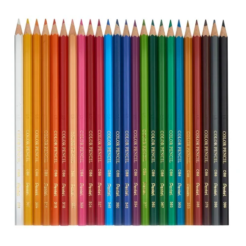 Color Pencils Pentel Arts 24 colours, 1000000000026953 02 