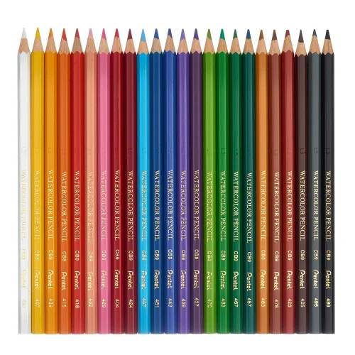 Watercolor Pencils Pentel Arts 24 colors, 1000000000026954 02 
