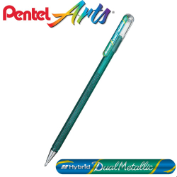 Roller pen Pentel Dual Metallic 1.0gr/bl