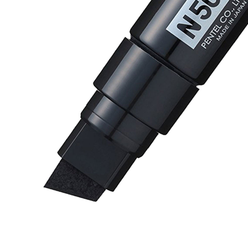 Перм. маркер Pentel N50XL 11/17мм черен, 1000000000029177 02 