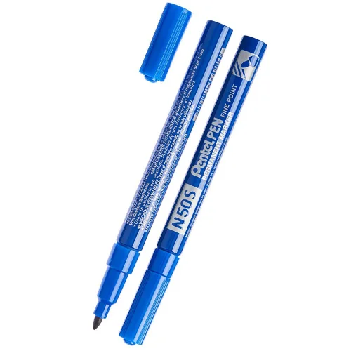 Permanent Marker Pentel N50S 1.0mm blue, 1000000000029175