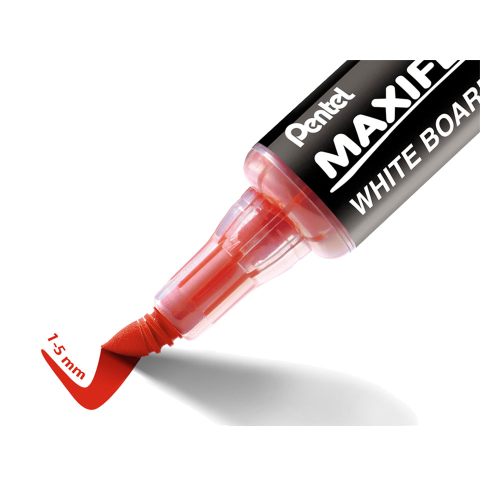 Whiteboard Marker Maxiflo Flex-Feel red, 1000000000028906 02 