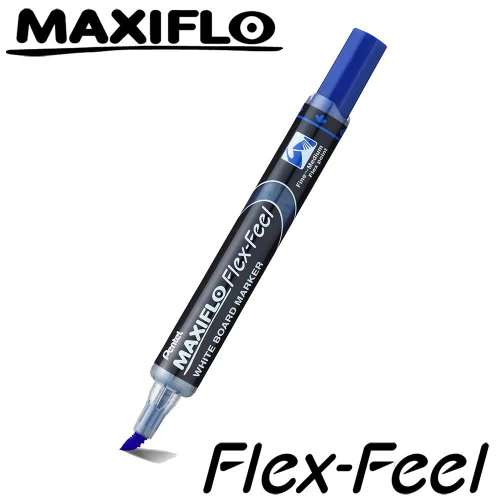 Маркер Борд Pentel Maxiflo Flex-Feel син, 1000000000028908