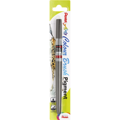 Pentel Arts Color Brush marker pgm grey, 1000000000032494 02 