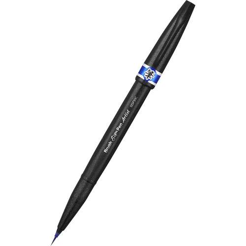 Brush Pen Pentel Artist blue, 1000000000032452