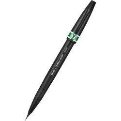 Маркер Четка Pentel Artist зелен
