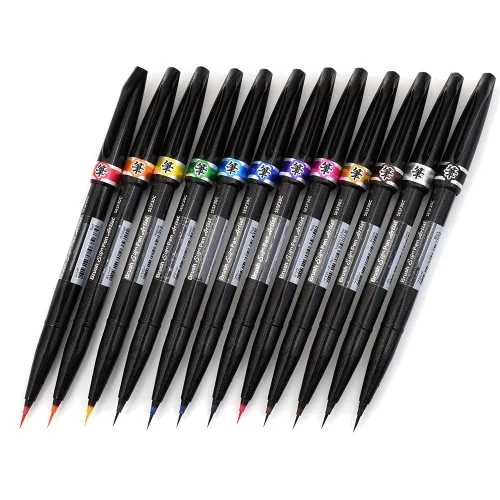 Brush Pen Pentel Artist grey, 1000000000032457 04 