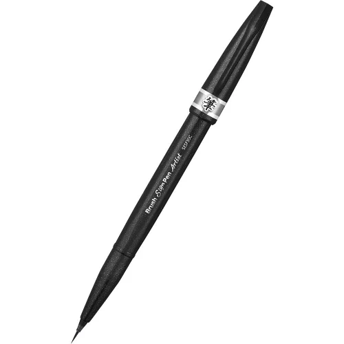 Brush Pen Pentel Artist grey, 1000000000032457