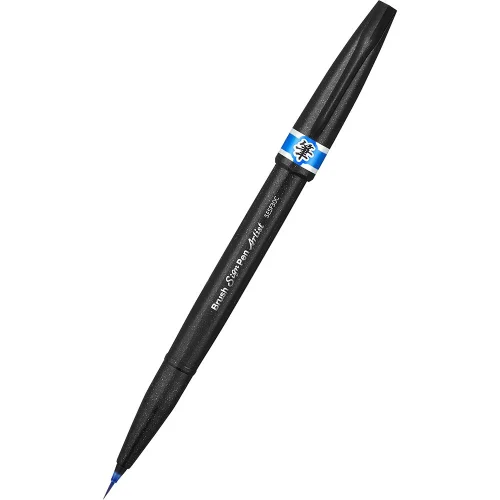 Brush Pen Pentel Artist light blue, 1000000000032459
