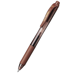 Ролер Pentel Energel BL107 0.7 мм кафяв
