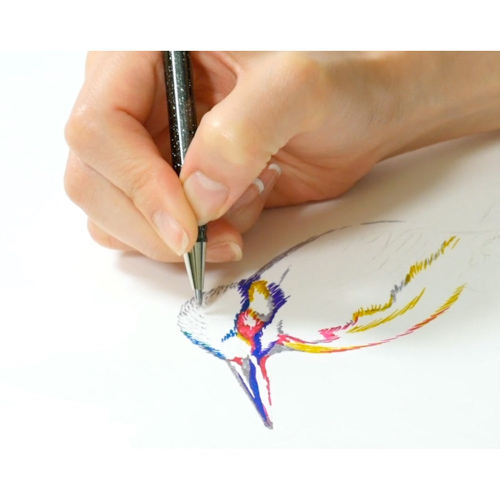 Ролер Pentel Dual Metallic 1.0 зелен/чрв, 1000000000032442 11 