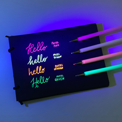 Ролер Pentel Hybrid Milky 0.8 мм розов, 1000000000032522 04 