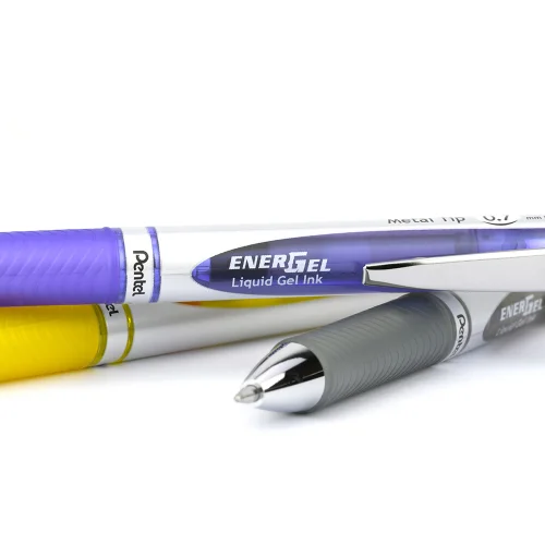 Ролер Pentel Energel BL77 0.7 мм жълт, 1000000000037227 05 