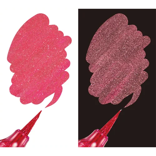 Pentel Dual Metallic brush marker pink, 1000000000041359 03 