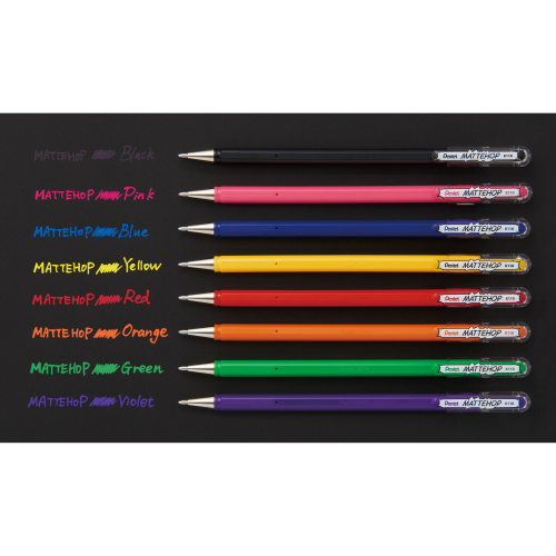 Ролер Pentel Mattehop K110 1.0мм мат.рзв, 1000000000042636 03 