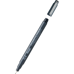 Тънкописец Pentel Pointliner 0.4мм черен