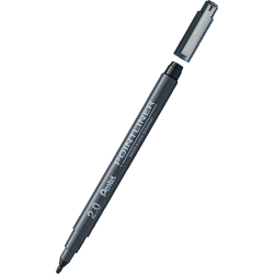 Тънкописец Pentel Pointliner 2.0мм чeрeн