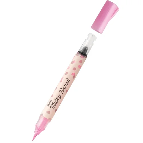 Pentel Milky Brush brush marker pink, 1000000000042034