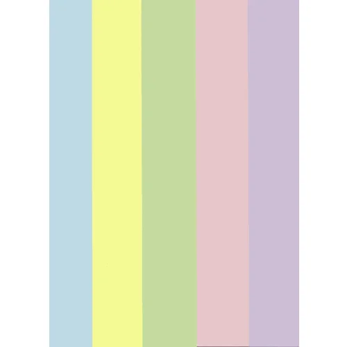 Paper color DA pastel RAINBOW 3 A4 500sh, 1000000000015485 03 