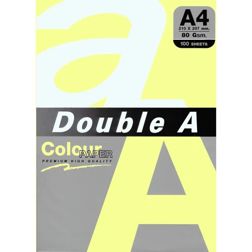 Copy paper Double A past.Cheese A4 100sh, 1000000000015482