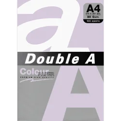 Хартия Double A пастел ллв violet A4 100
