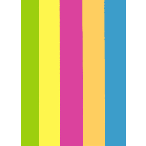 Paper color DA neon RAINBOW 4 A4 op.100, 1000000000015496 03 