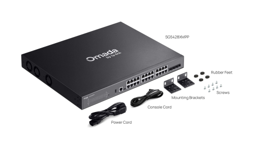 Суич TP-Link Omada SG5428XMPP 24-портов , 2008885020626445 06 