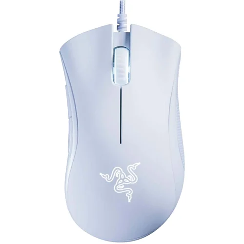 Геймърска мишка Razer DeathAdder Essential, бял, 2008886419333326