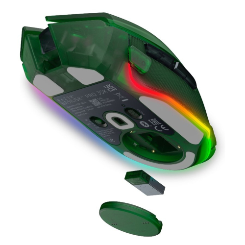 Razer Basilisk V3 Pro 35K Wireless Gaming Mouse, Green, 2008886419334804 03 