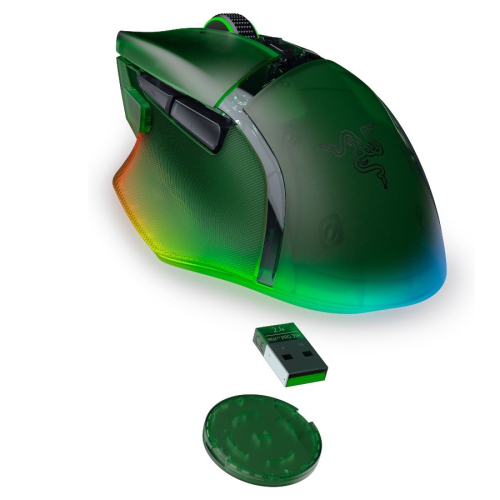 Razer Basilisk V3 Pro 35K Wireless Gaming Mouse, Green, 2008886419334804 04 