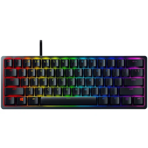 Razer Huntsman Mini - Clicky Optical (Purple Switch) Gaming Keyboard, 2008886419345732