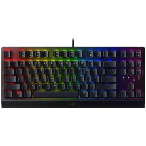 Razer BlackWidow V3 Tenkeyless - Mechanical Gaming Keyboard, US Layout, 2008886419346012