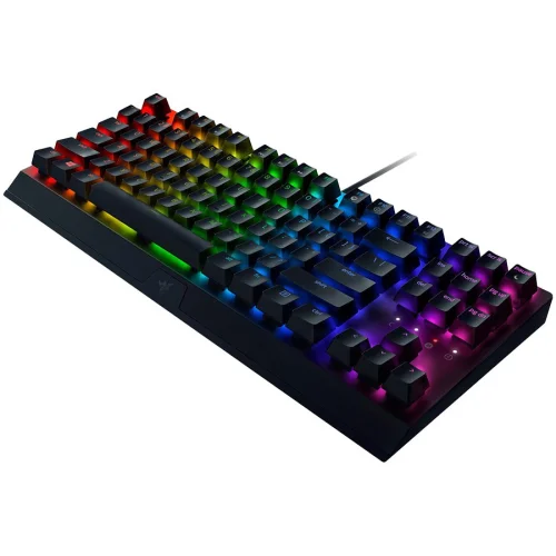 Razer BlackWidow V3 Tenkeyless - Mechanical Gaming Keyboard, US Layout, 2008886419346012 02 