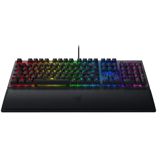 Razer BlackWidow V3, Green Mechanical Switch, US Layout, Tactile and Clicky, Full size, 2008886419346340 02 