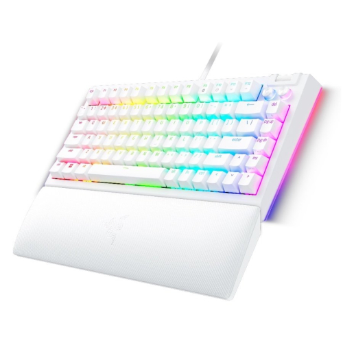 Геймърска клавиатура Razer BlackWidow V4 75%, бял, 2008887910072271 04  — OK Office Геймърска клавиатура Razer BlackWidow V4 75%, бял, 2008887910072271 04