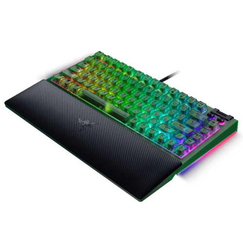 Геймърска клавиатура Razer BlackWidow V4 75%, зелен, 2008887910072783 04 