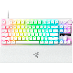 Геймърска клавиатура RAZER Huntsman V3 Pro Tenkeyless Бяла