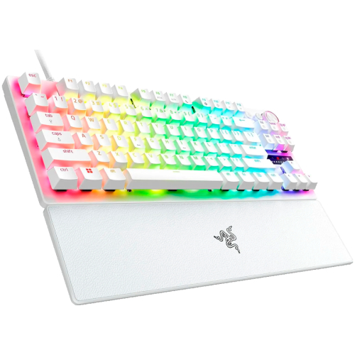 Геймърска клавиатура RAZER Huntsman V3 Pro Tenkeyless Бяла, 2008887910073490 02 