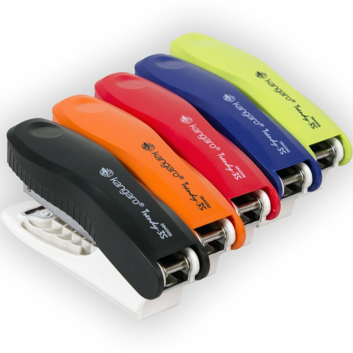 Stapler Kangaro Trendy-35 24/6 25p red, 1000000000017381 04 
