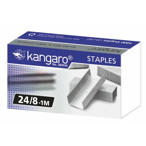 Staples for stapler Kangaro 24/8, 1000000000017340
