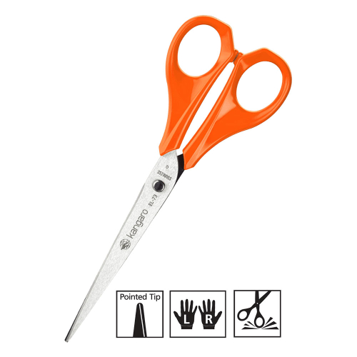 Scissors Kangaro EL-73 18.5 cm assorted, 1000000000048705 04 